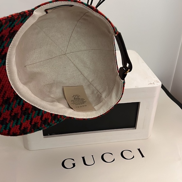 Gucci Red Green baseball cap - Picture 5 of 8